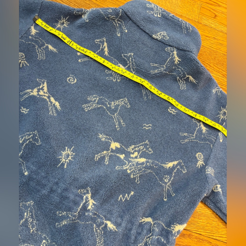 Vintage Tsunami Horse Fleece Sweater Jacket - Picture 16 of 16